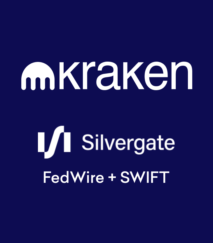 Kraken Adds Domestic and International USD Funding Options Through Silvergate Bank