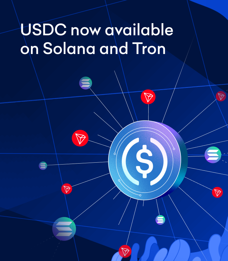 Kraken now supports deposits and withdrawals of USDC via the Solana and Tron networks! thumbnail