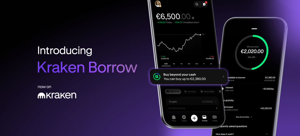 Kraken Borrow: spend more than your cash balance Kraken Borrow: spend more than your cash balance