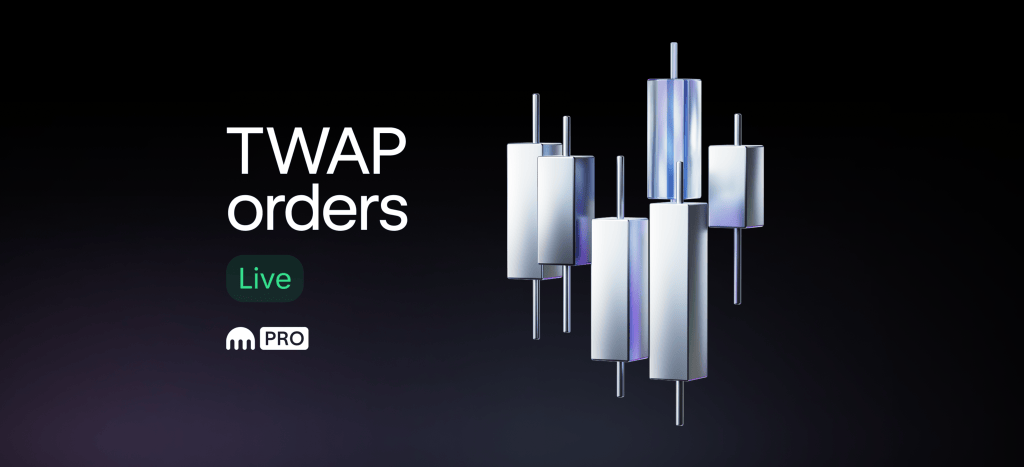 TWAP orders are now available on Kraken Pro: move size without moving the market